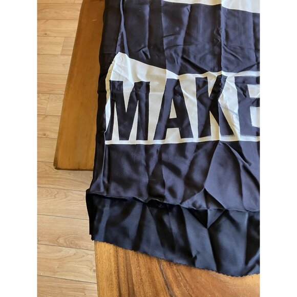 Vintage Black Flag/Banner Silk Wall Tapestry - WHAM! - Make It Big - Picture 3 of 12